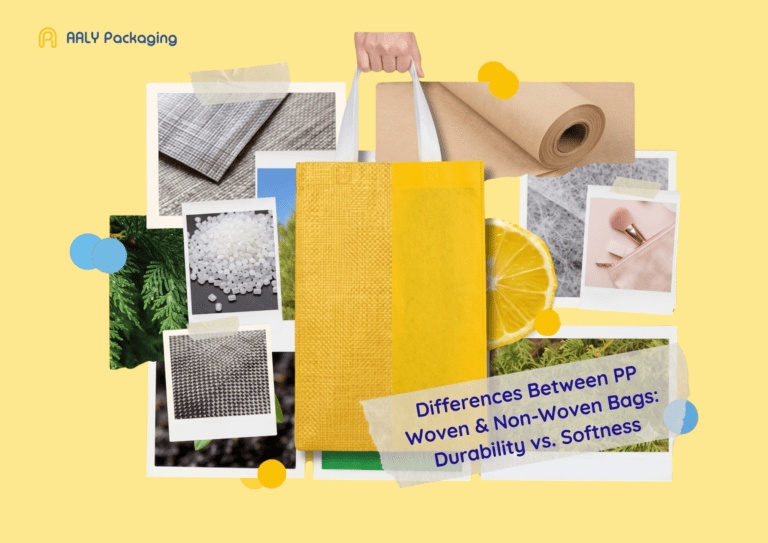 Differences between pp woven bag and non-woven bag - PP woven bags vs Non-Woven bags by AALY Packaging